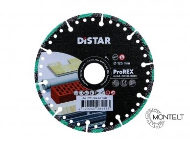 125mm Distar ProREX Universalus pjovimo diskas