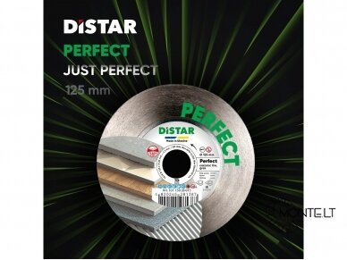 125MM DISTAR PERFECT Deimantinis diskas akmens masės, keramikos, porceliano plytelėms 5