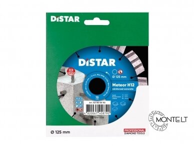 125MM DISTAR METEOR H12 Deimantinis diskas gelžbetoniui, hidrotechniniam betonui 2