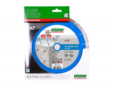 150MM DISTAR CLASSIC H12 Deimantinis diskas gelžbetoniui hidrotechniniam betonui 3