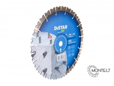 350 mm x 25.4 Distar XXL 20mm deimantinis armuoto betono pjovimo diskas 1