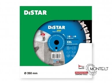 350 mm x 25.4 Distar XXL 20mm deimantinis armuoto betono pjovimo diskas 3