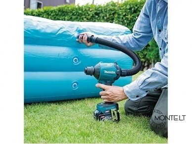 Akumuliatorinis pūstuvas su reguliuojama galia su antgaliais 40Vmax XGT® AS001GZ, Makita 7