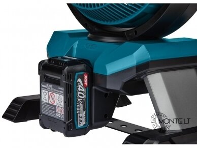 Akumuliatorinis ventiliatorius MAKITA CF002GZ 40V XGT / 220 V 1