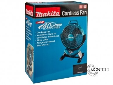 Akumuliatorinis ventiliatorius MAKITA CF002GZ 40V XGT / 220 V 3