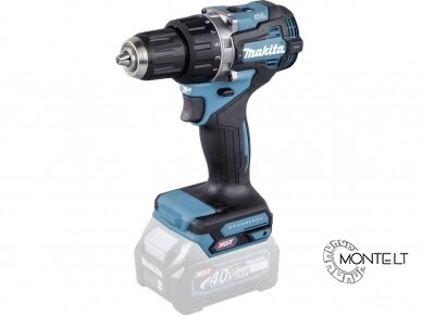 Makita DF002GZ XGT® 40V Akumuliatorinis gręžtuvas-suktuvas 64 Nm • 0-2,200 rpm. Be akumuliatoriaus ir kroviklio