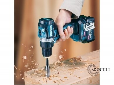 Makita DF002GZ XGT® 40V Akumuliatorinis gręžtuvas-suktuvas 64 Nm • 0-2,200 rpm. Be akumuliatoriaus ir kroviklio 1