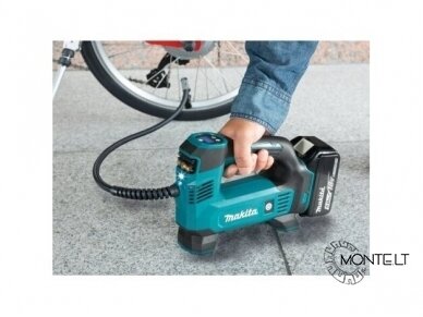 Makita DMP180Z 18V Akumuliatorinis oro kompresorius 8,3 bar / 121 psi, be akumuliatorių ir kroviklio 5