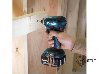 Makita DTD153Z 18V Akumuliatorinis smūginis suktuvas Impact wrench 170NM 1/4'' 8