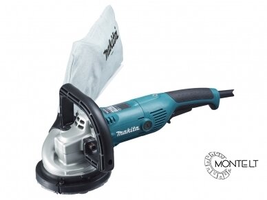 Makita NPC5000C betono šlifuoklis 125mm 1400W kompl. su deimantiniu disku