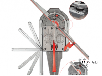 Montolit rankinės plytelių pjaustymo staklės Masterpiuma Power5 131cm 1