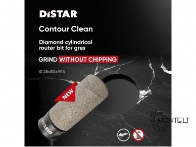 Pirštinė freza Distar Contour CLEAN 25mm 5