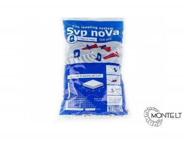 Pritraukėjas Svp noVa 16-22mm storio plytelėms 1mm/500vnt 3